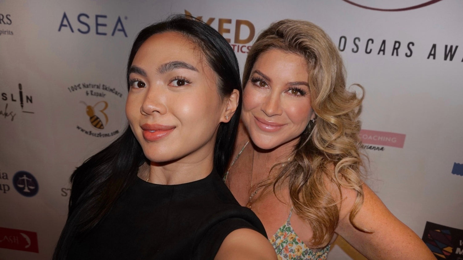 Cindy Tran, CEO and founder of Babe Haus Marketing Agency with Lisa Huscher, Intuitive Coach RHOC
